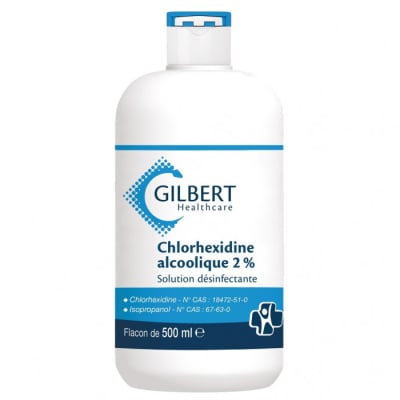 Chlorhexidine alcoolique 2% 500ml