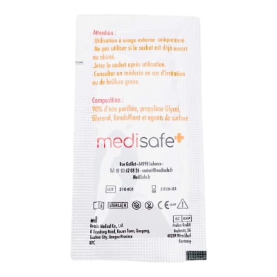 Sachet brulure hydrogel MediSafe