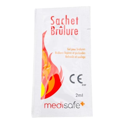 Sachet brulure hydrogel MediSafe