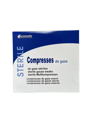 Boite de 100 compresses 5x5cm