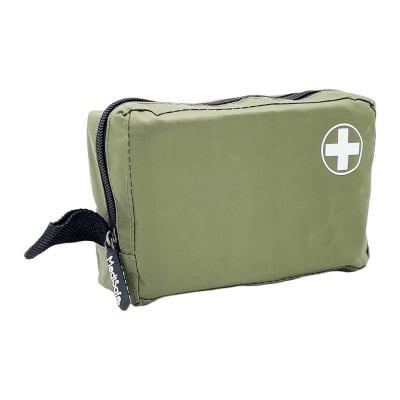 Trousse de secours kaki pour 2