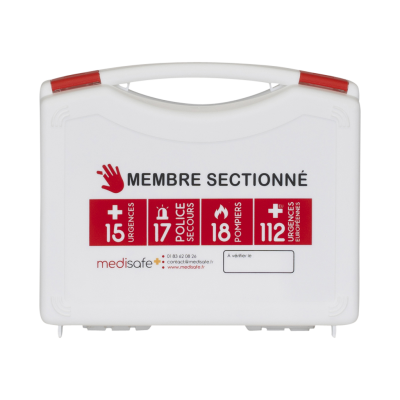 Valise Membre sectionné blanc
