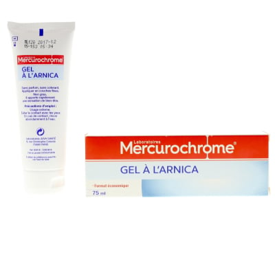 Gel à l'arnica Mercurochrome