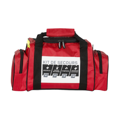 Sac d'intervention vide rouge