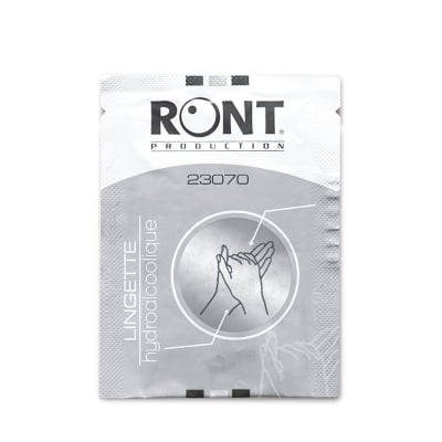 lingette hydroalcoolique en sachet
