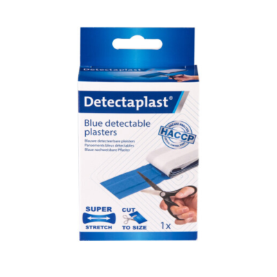 Pansement bleu détectable à découper 1 m x 6 cm Detectaplast®