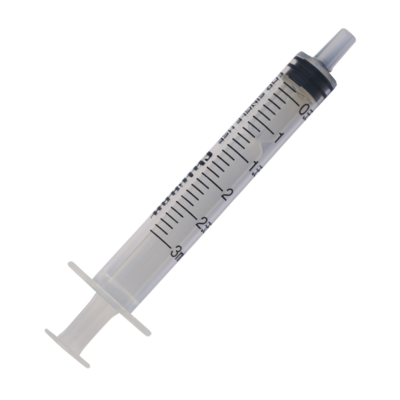 Seringue 3 pièces Luer 3ml boite de 100
