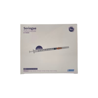 Seringue tuberculine sans aiguille 1ml