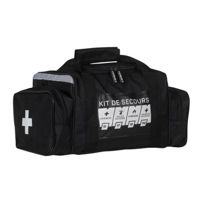 Sac d'intervention vide noir