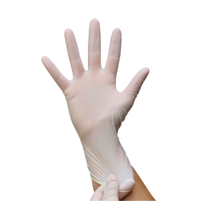 Gants latex micro poudrés