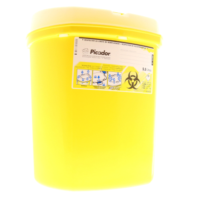 SAC PEBD DASRI JAUNE 50L 24 ROULEAUX DE 25 - Laboratoires Humeau