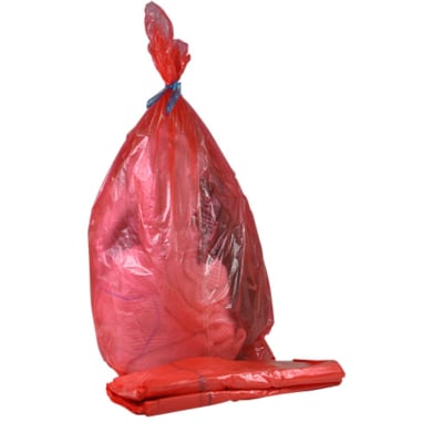 Sac soluble rouge
