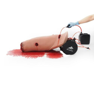 Simulation jambe coupé