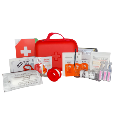 Trousse de secours coquée Restauration Pro 4-6 personnes