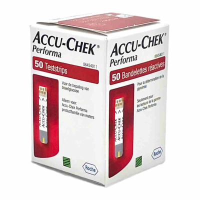 Bandelettes pour lecteur de glycémie Accu-chek