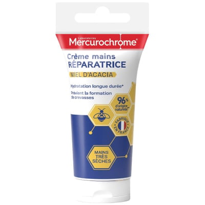 Crème mains réparatrice miel d'acacia 50 ml