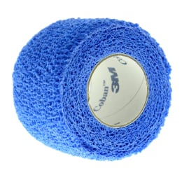 Bande cohésive Coban 4,5 m x 5 cm bleue