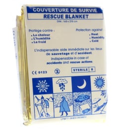 Couverture de survie stérile