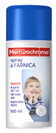 Spray à l'arnica 100 ml Mercurochrome