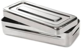 Boîte en inox stérilisable