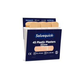 Pansements plastiques SALVEQUICK Cederroth lot de 6 recharges de 45 pansements