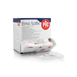 Pansement blanc post-prélevement EMO SOFFIX 3,8 x 3,8 cm x 1000
