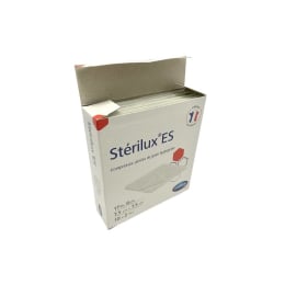 Boite de 10 sachets de 2 compresses stériles STERILUX ES - Laboratoire Hartmann