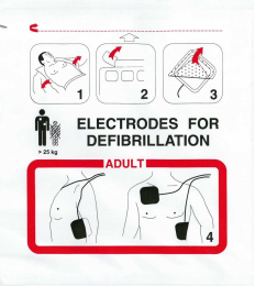 Électrodes adulte FRED EASY Schiller