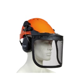 Casque forestier avec visière et protection auditive Singer