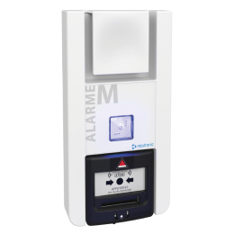 Alarme menace sonore et lumineuse à piles RF3