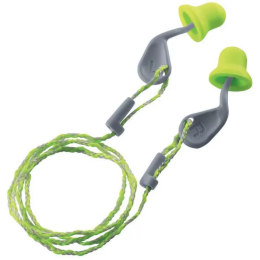 Bouchons avec tige et cordon semi-réutilisable xact-fit
