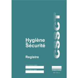 Registre hygiène et sécurité