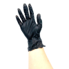 Gants vinyle nitrile noirs non poudrés