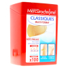 Pansement premiers secours x100 Mercurochrome