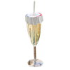 Protection de verre anti-drogue jetable