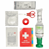Kit de secours Projection oculaire - produit chimique : valise de secours et station de lavage