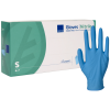 Gants nitrile non poudrés bleus AQL 1.5 Abena boite de 100
