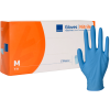Gants nitrile non poudrés bleus AQL 1.5 Abena boite de 100