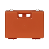 Coffret de secours orange et compartimenté