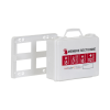 Coffret de secours membre sectionné avec support mural