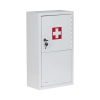 Armoire à pharmacie vide en métal avec plateau 1 porte