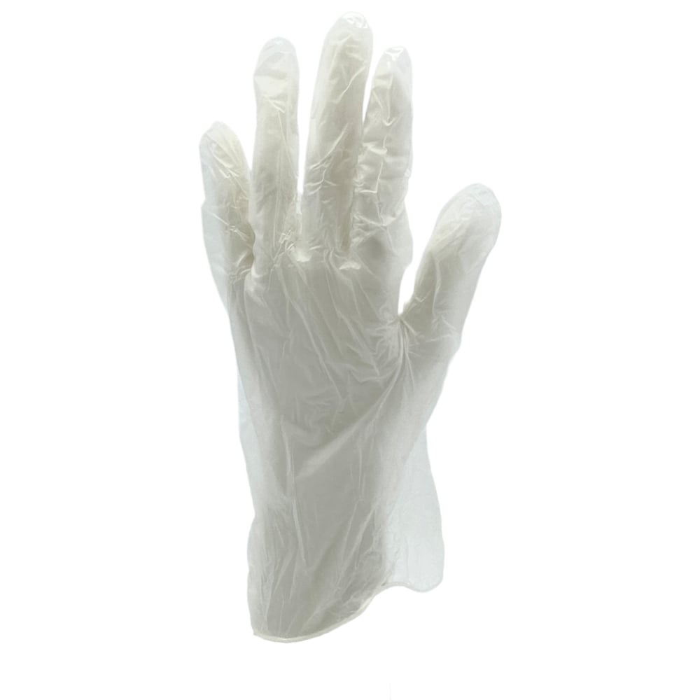 Gants plastique jetables vinyle pour la sécurité et protection des mains