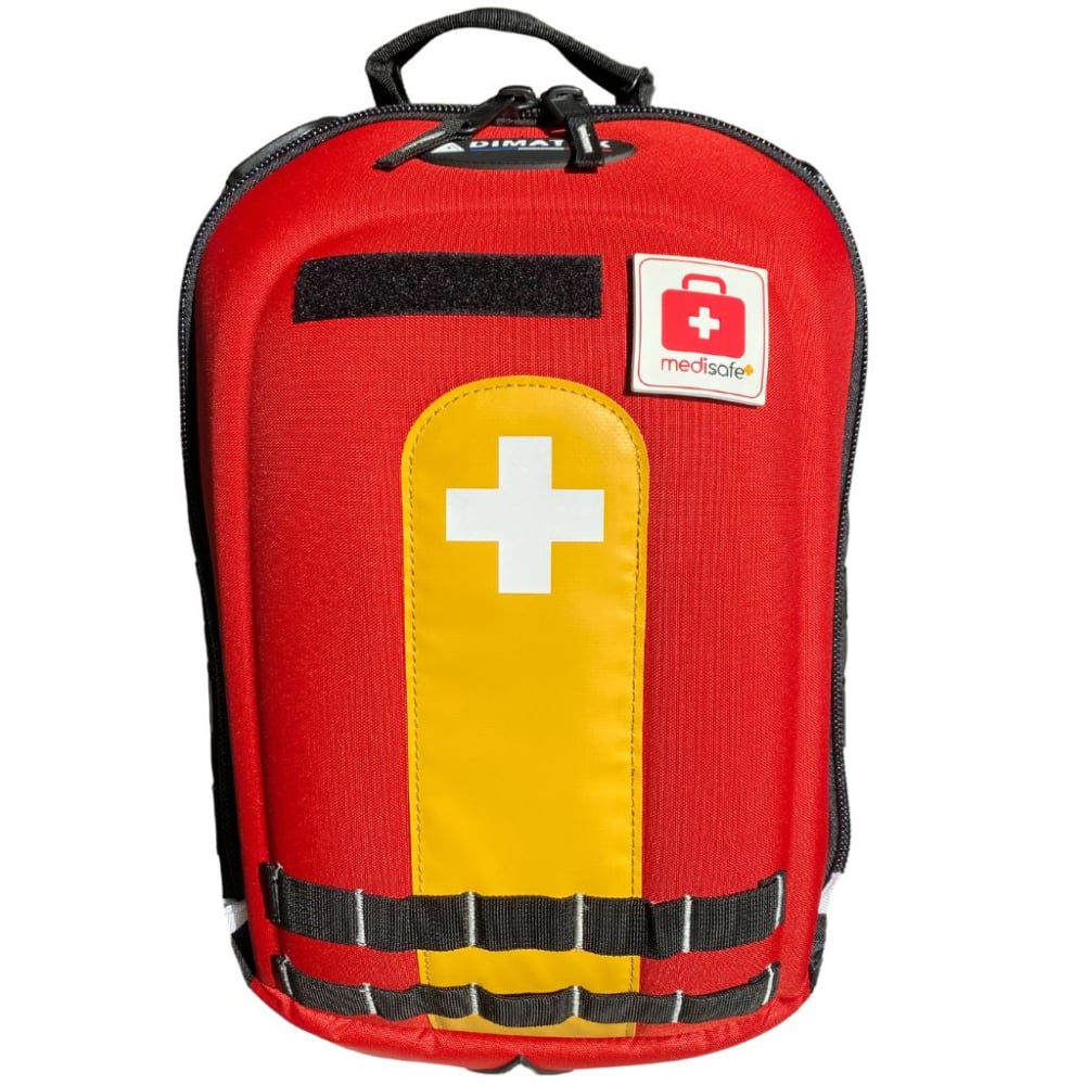 Sac d'intervention / urgence Rouge MediSafe