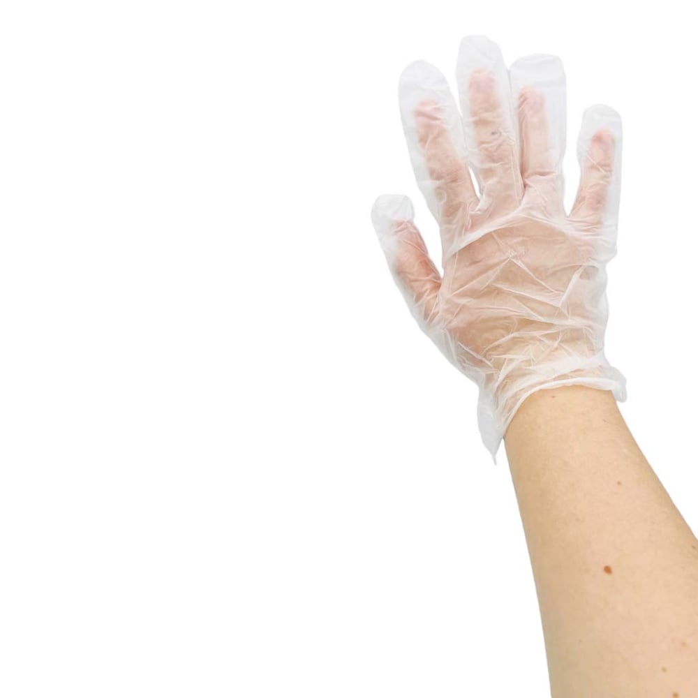 100 gants en nitrile L sans poudre sans latex hypoallergénique Gants  alimentaires jetables certifiés
