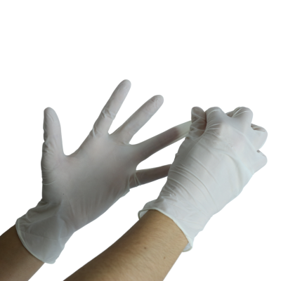 gants d'examen jetables non poudrés, en latex