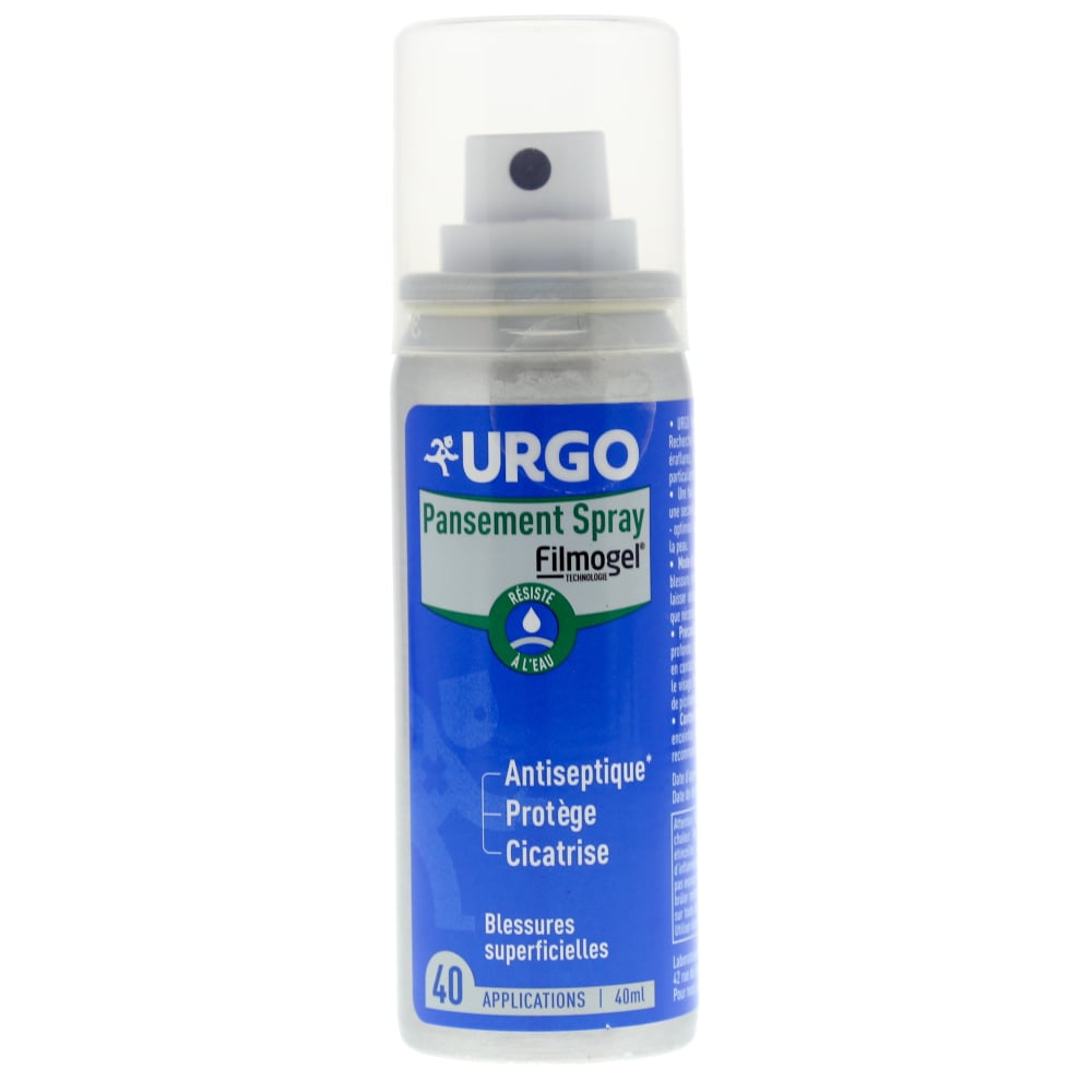 Pansement spray liquide plaie, blessure superficielle : Spray cicatrisant  plaie - URGO