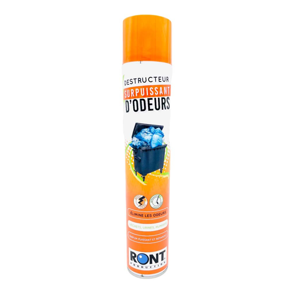 Destructeur d'odeur surpuissant : produit professionnel en spray