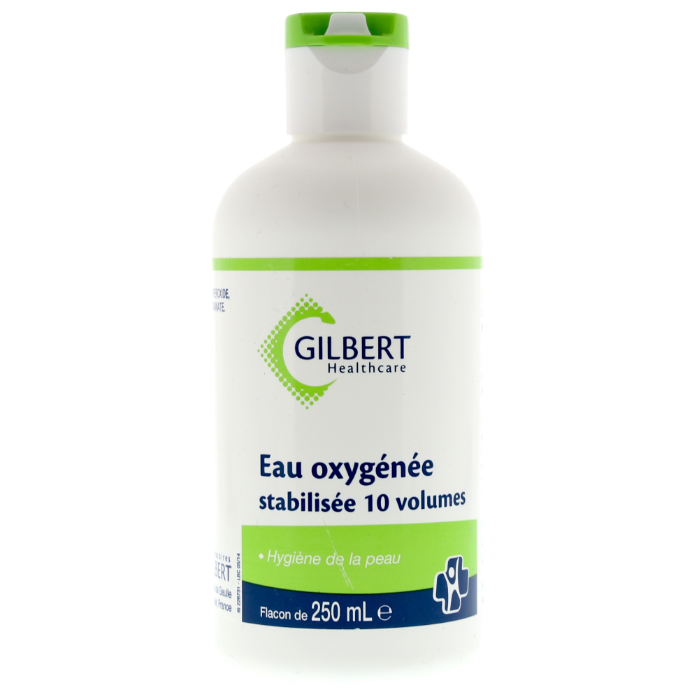 Gilbert Eau Oxygénée 10 Volumes - Flacon 250 ml