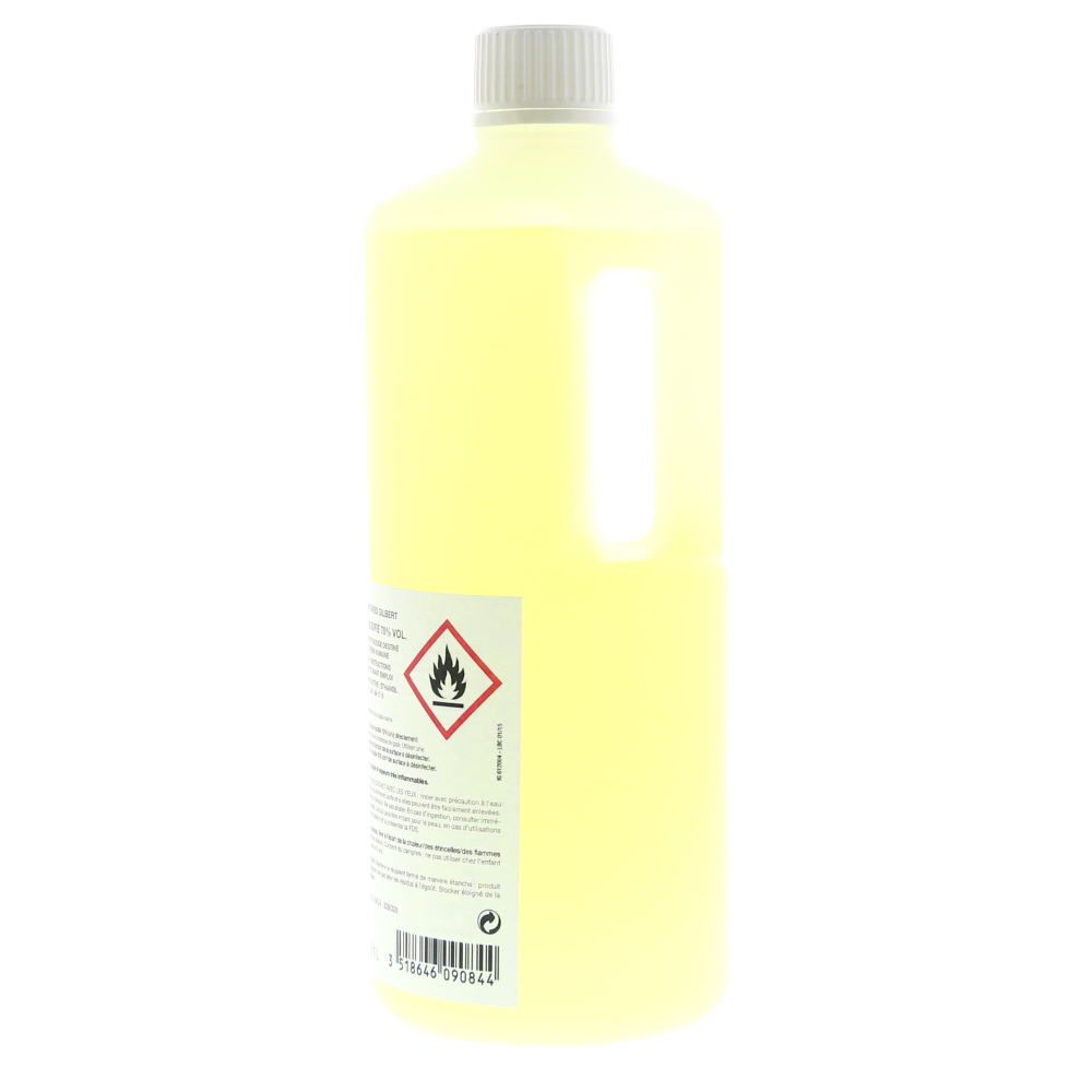 Flacon alcool isopropylique 70% Vol. 1L biocide