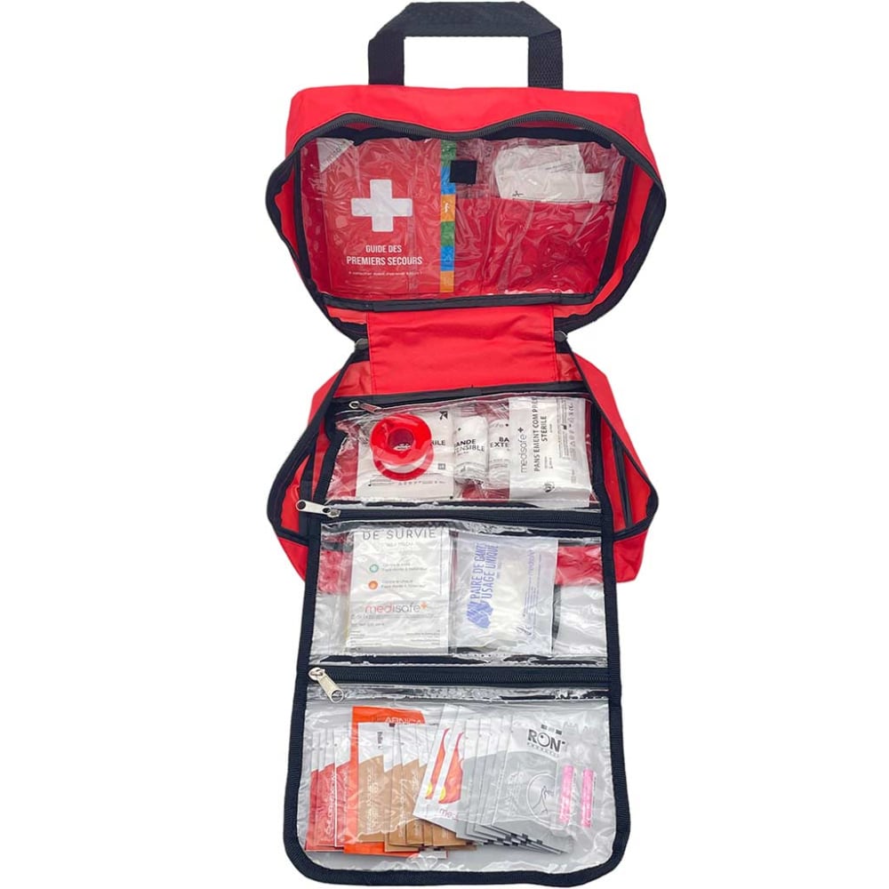 Trousse portable de premiers secours vide, pour la maison : :  Sports et Loisirs